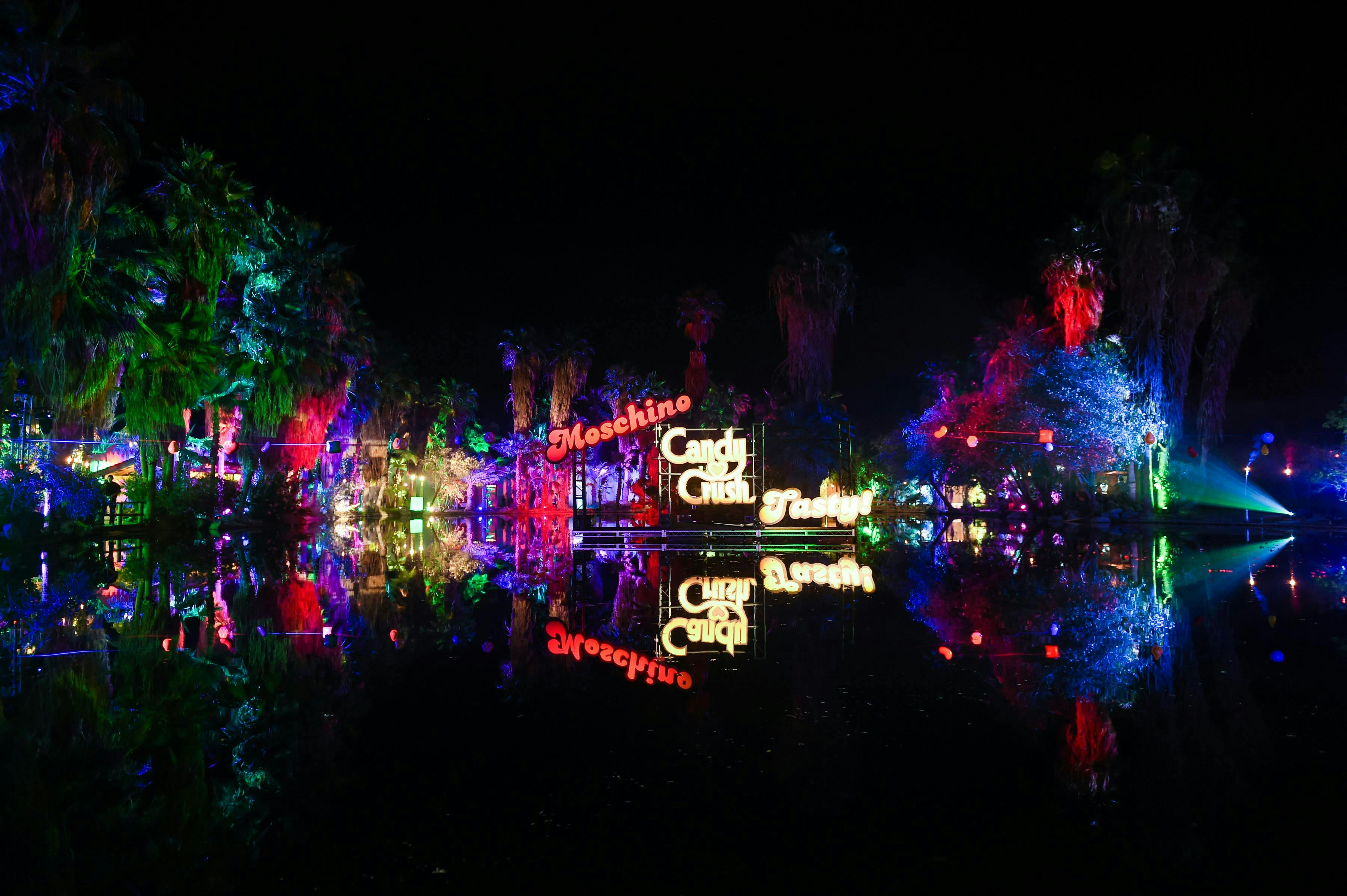 horizontal coachella california festival crowd light night life lighting
