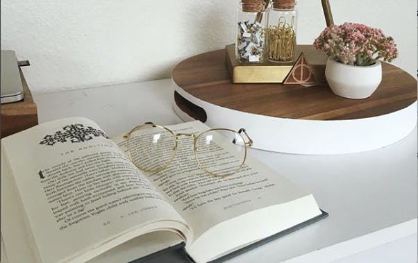 book tabletop furniture table