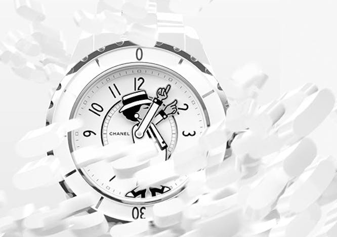 wristwatch analog clock clock