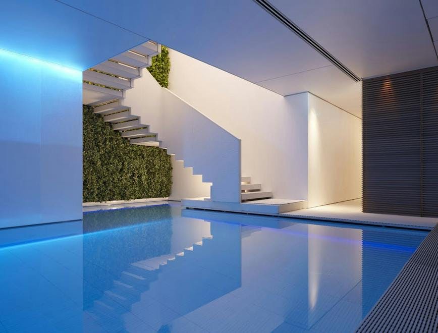 water pool swimming pool handrail banister
