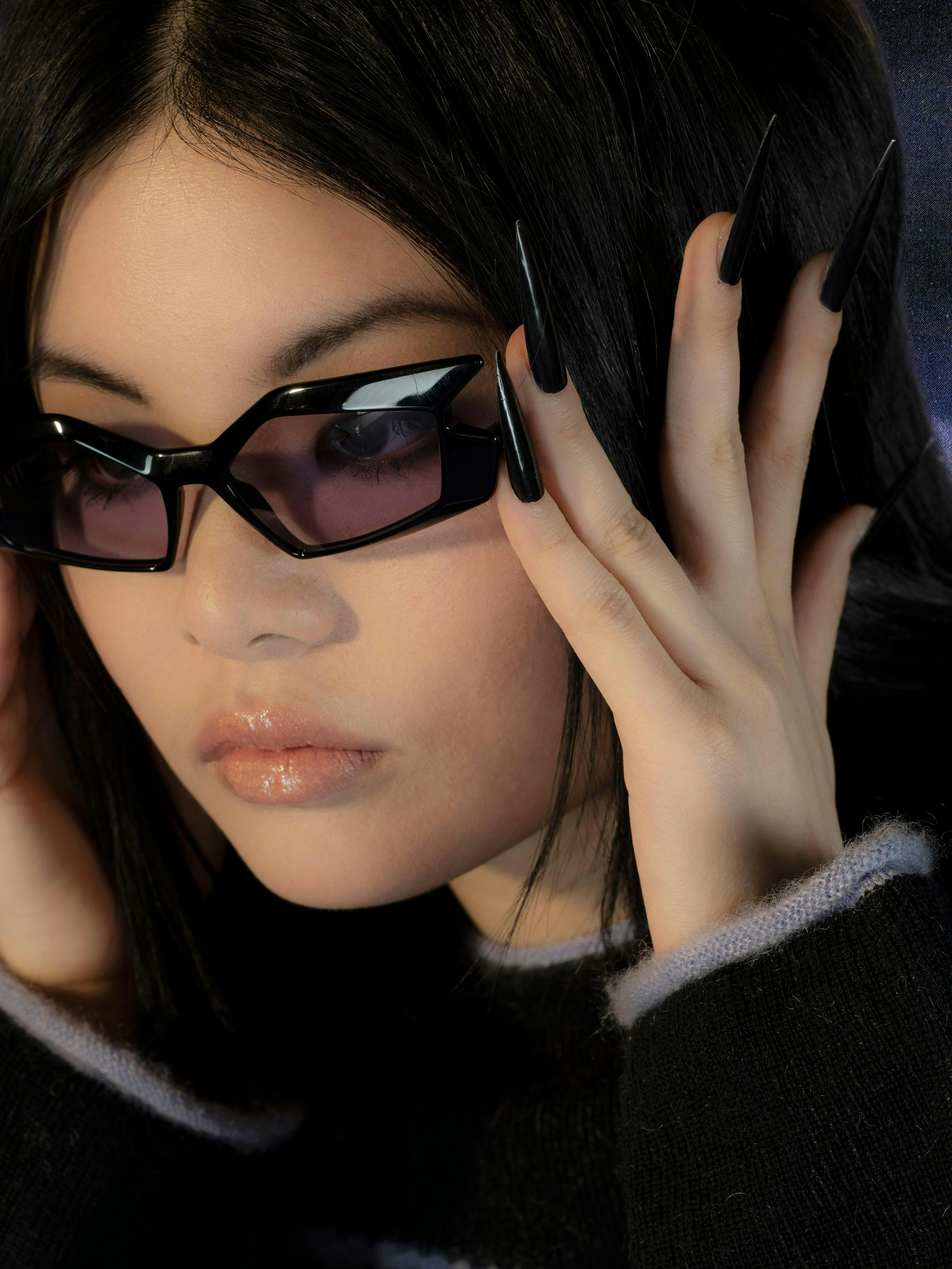 sunglasses accessories accessory person human finger